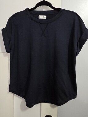 24/7 Maurices Super Soft Navy Tee